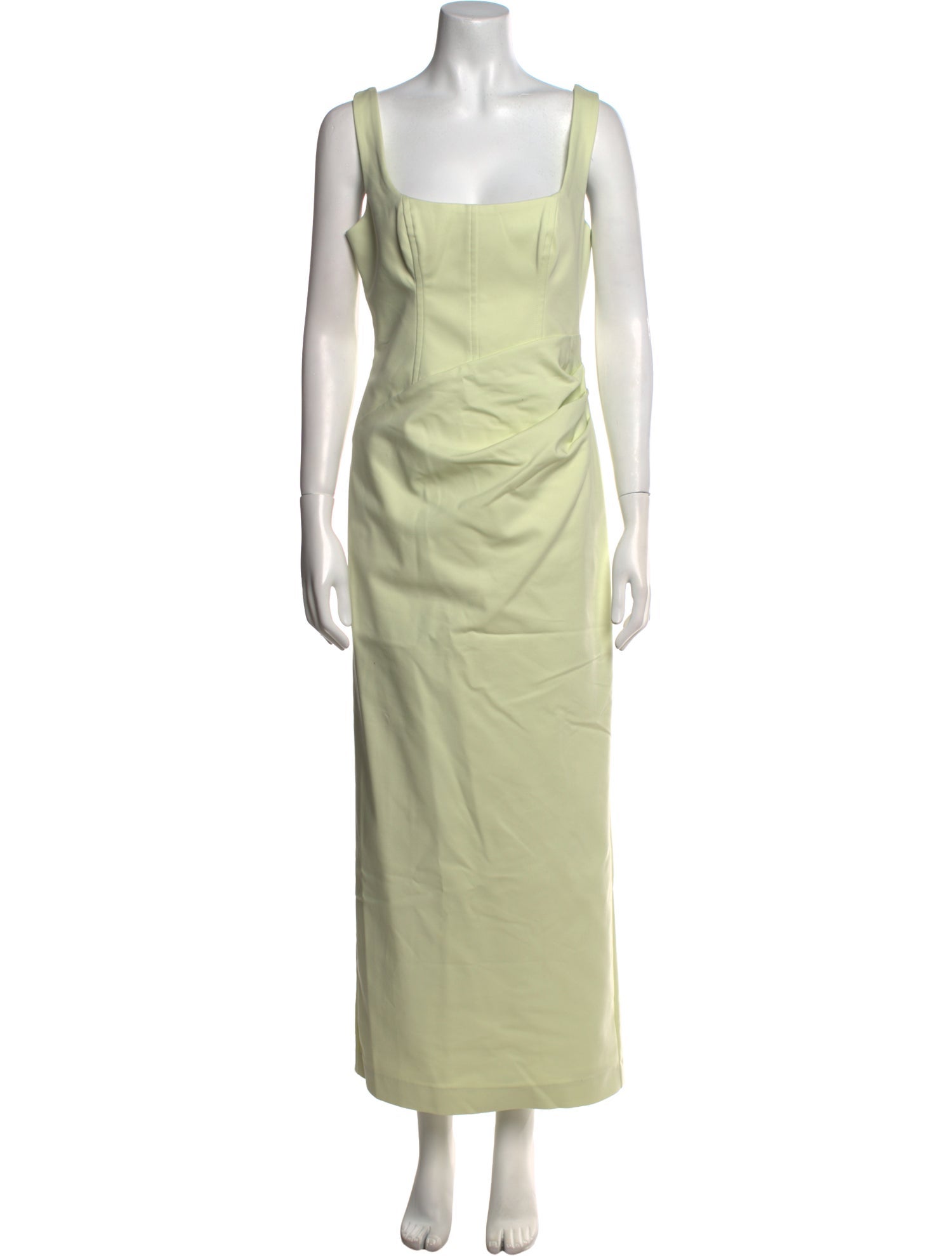 Shona Joy Square Neckline Long Dress w/ Tags