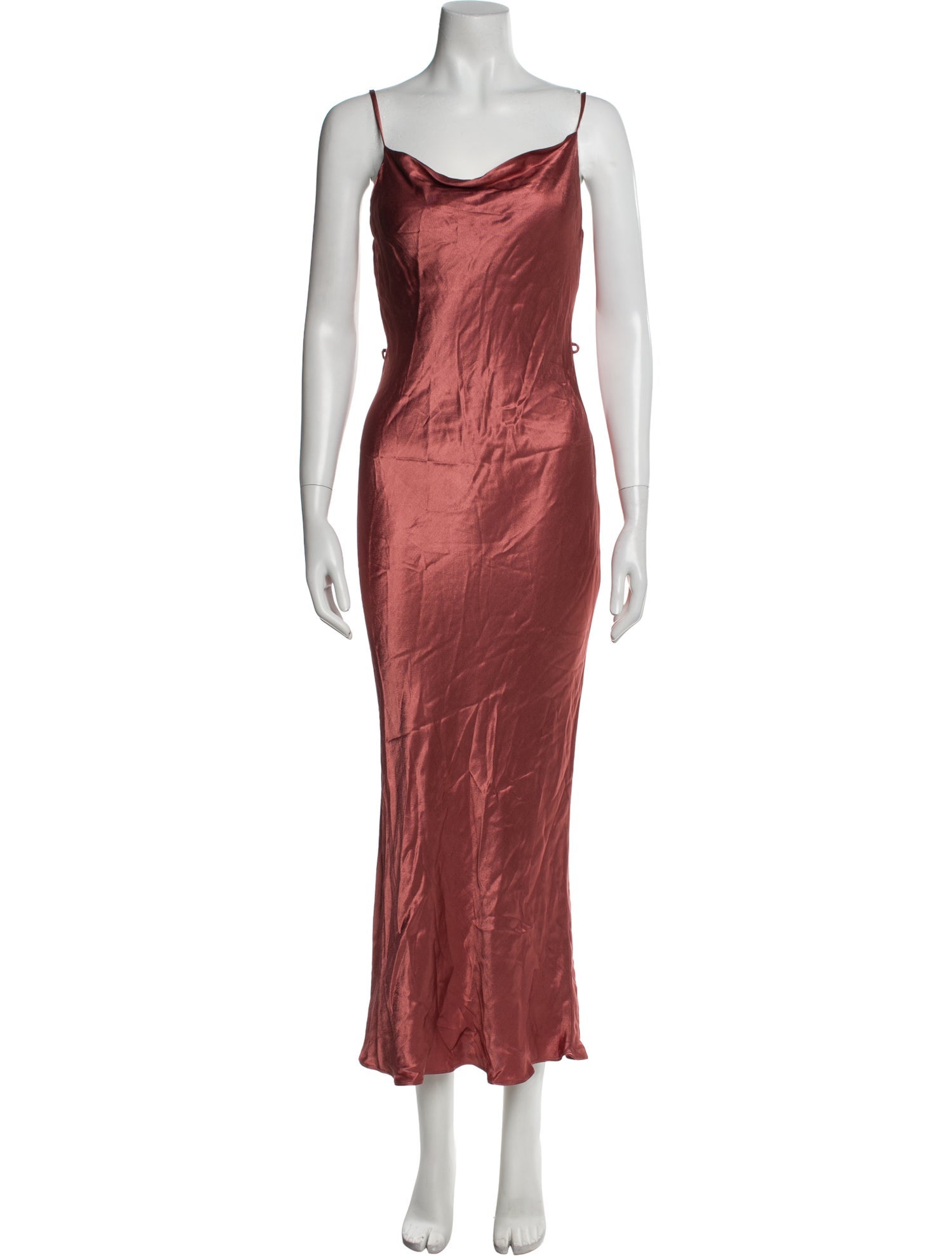 Shona Joy Cowl Neck Long Dress