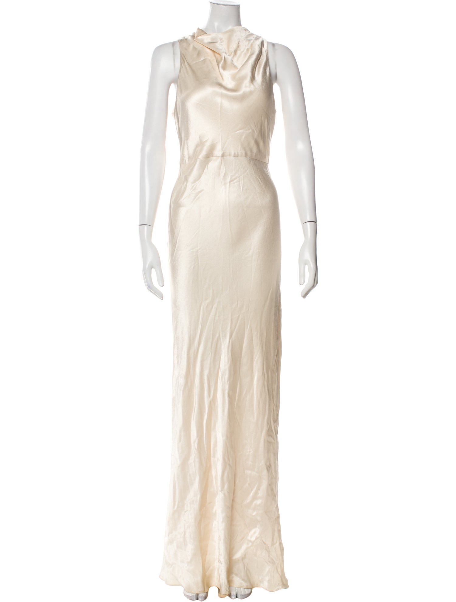 Shona Joy Cowl Neck Long Dress