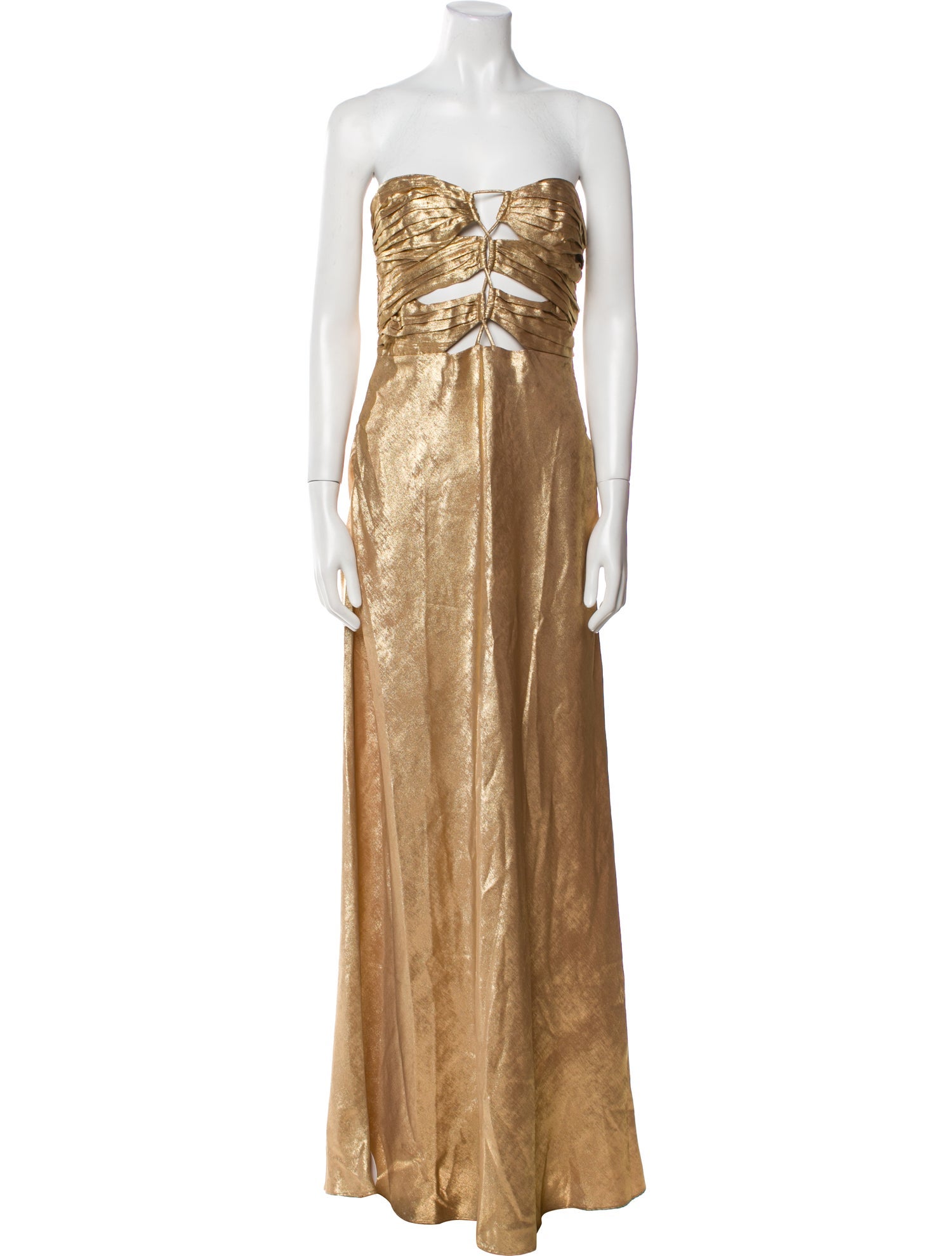 Shona Joy Strapless Long Dress w/ Tags