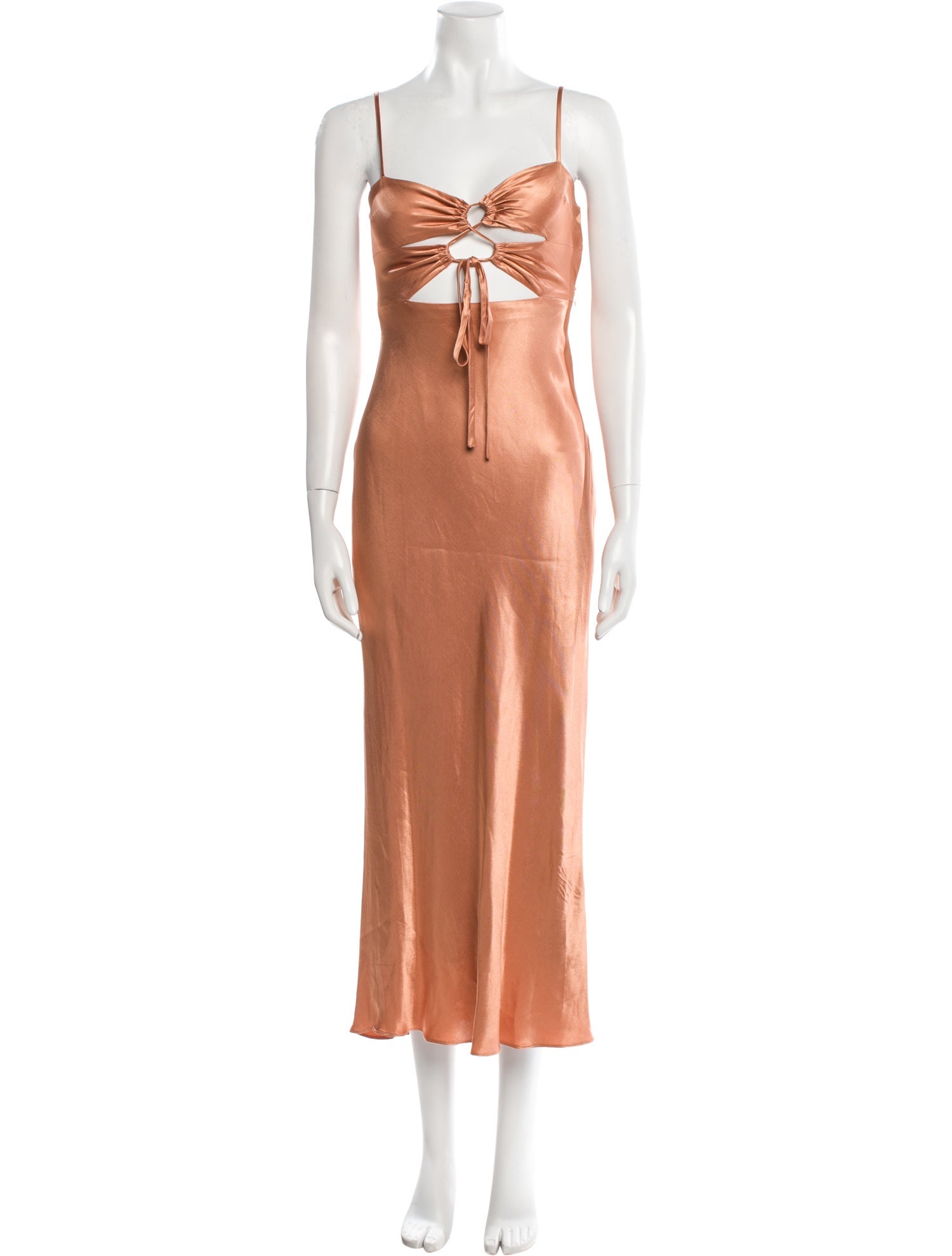 Shona Joy Square Neckline Long Dress