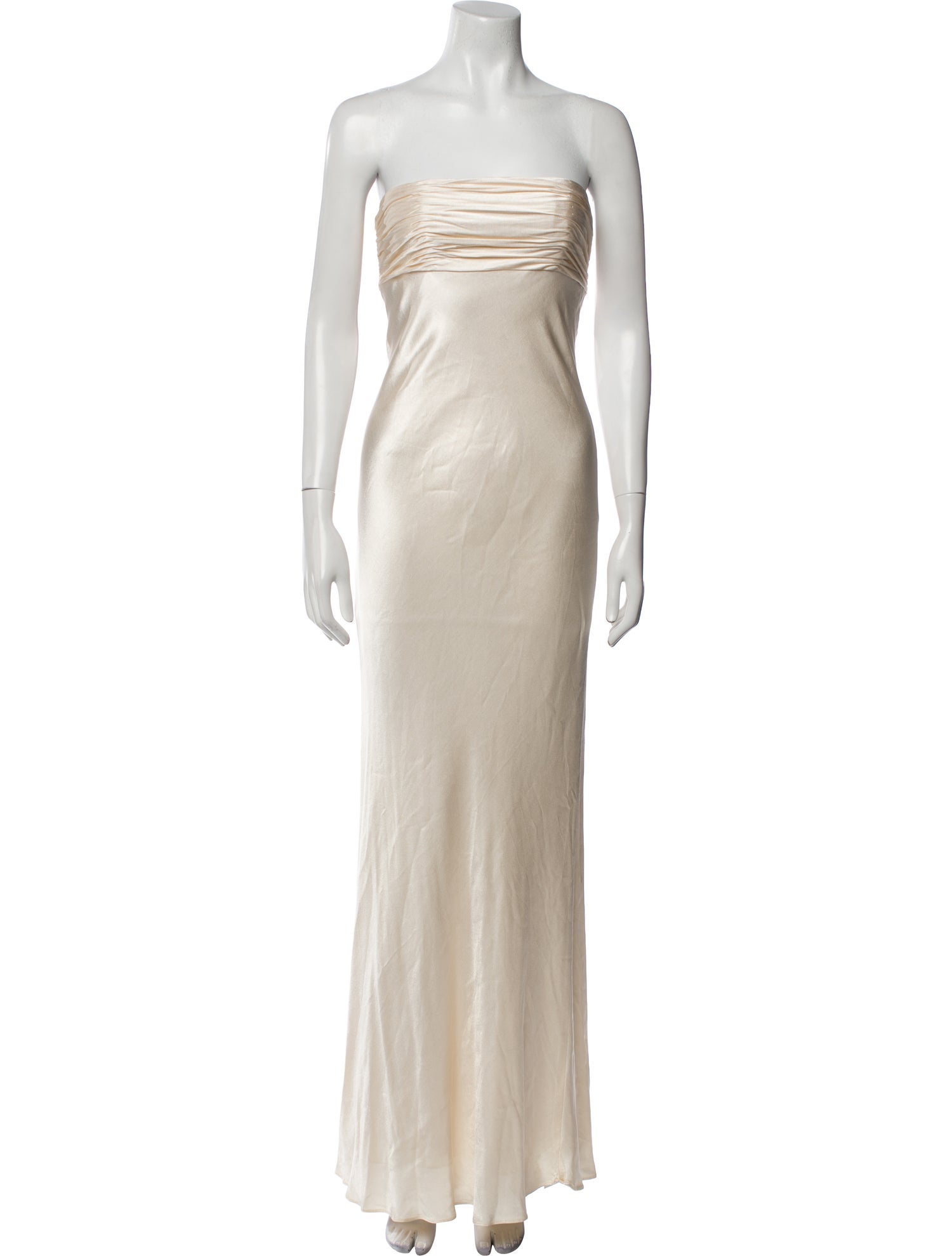 Shona Joy Strapless Long Dress