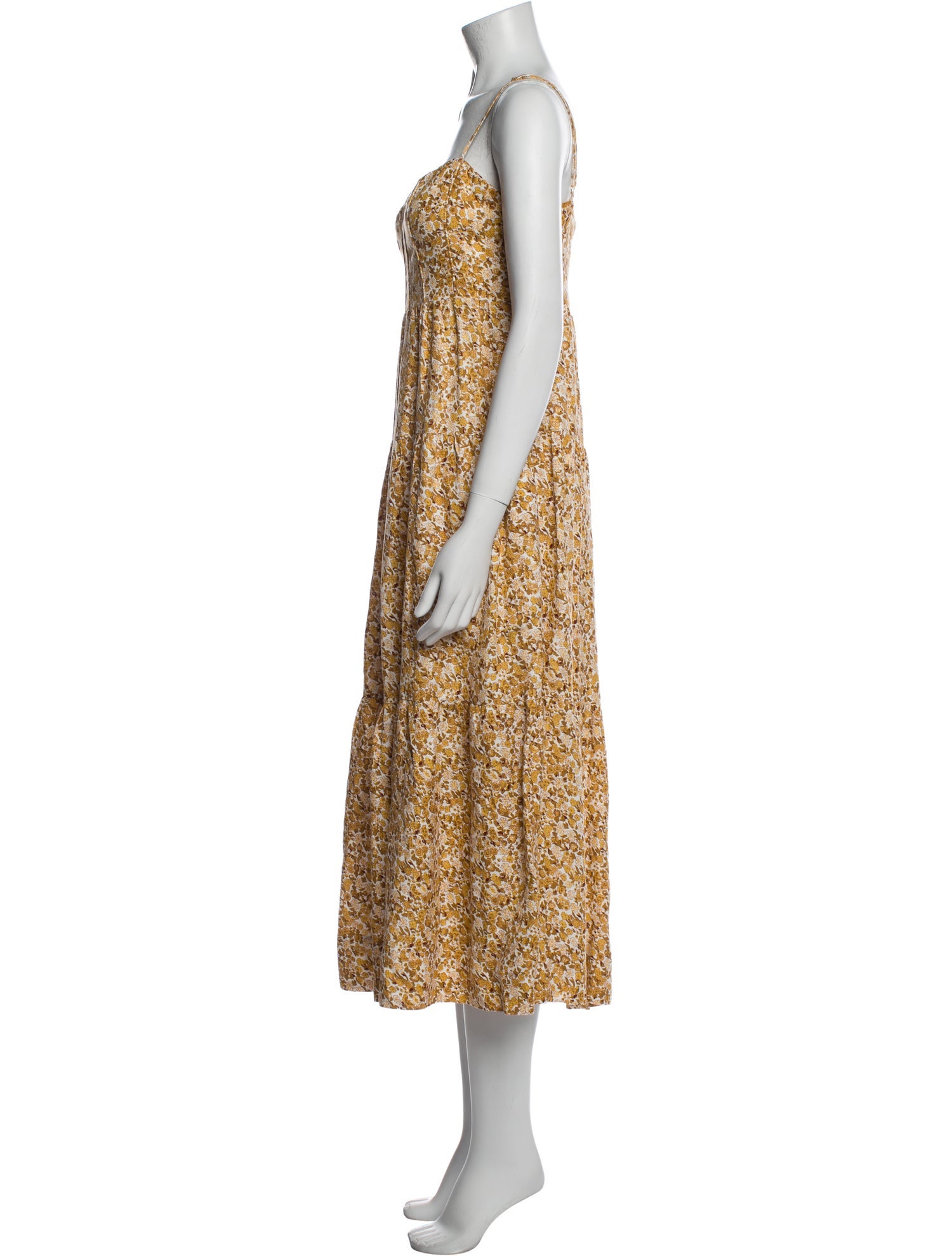 Shona Joy Floral Print Long Dress