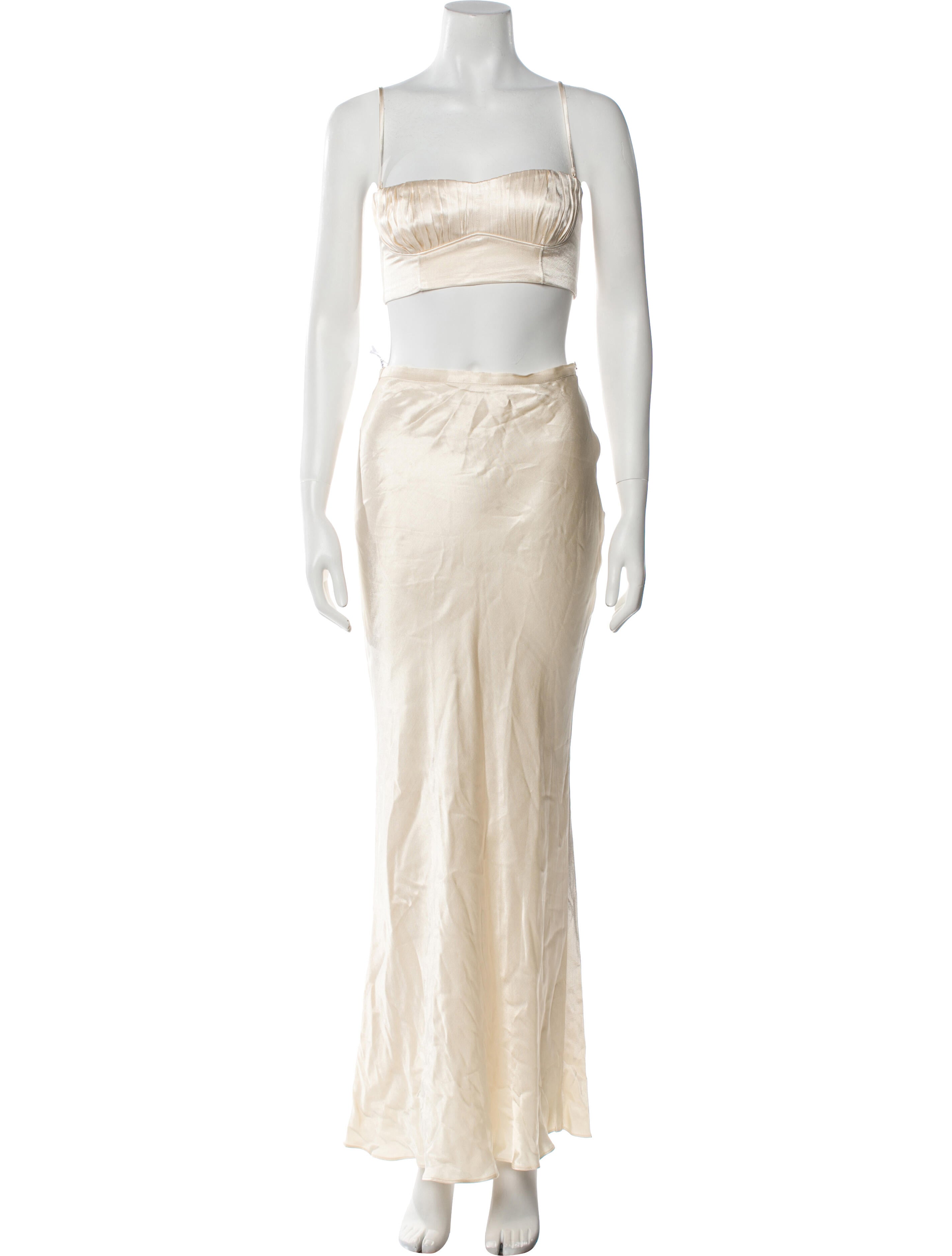 Shona Joy Linen Printed Skirt Set w/ Tags