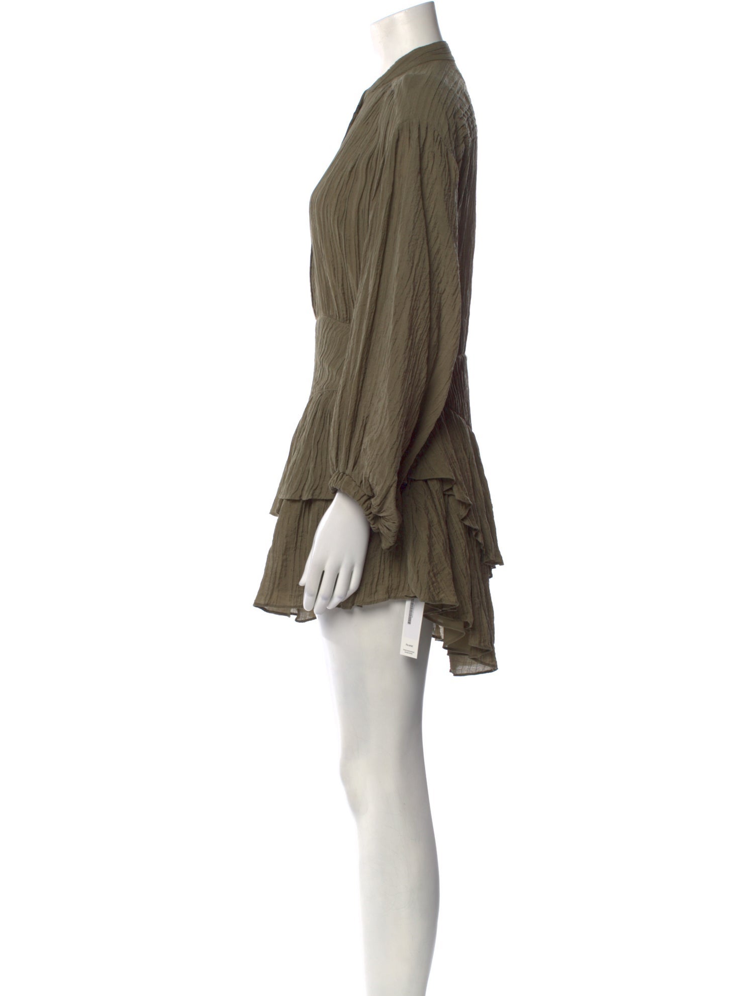 Shona Joy Mock Neck Mini Dress