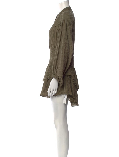 Shona Joy Mock Neck Mini Dress