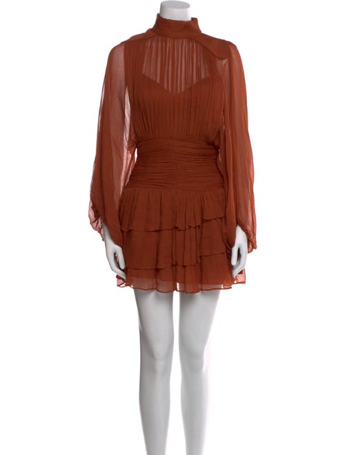 Shona Joy Turtleneck Mini Dress