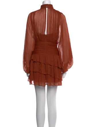 Shona Joy Turtleneck Mini Dress