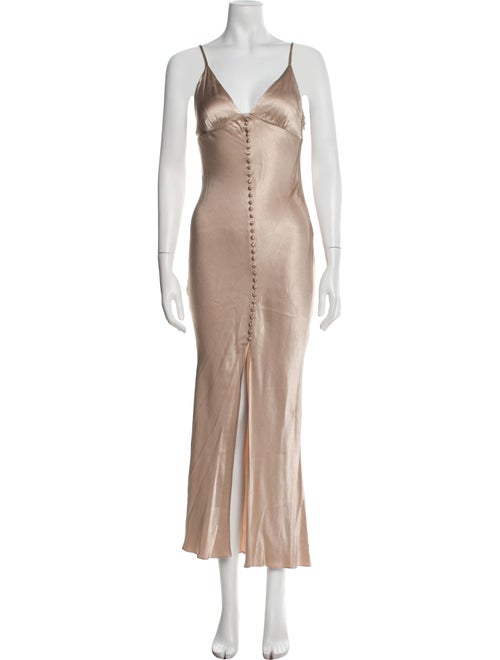 Shona Joy V-Neck Long Dress