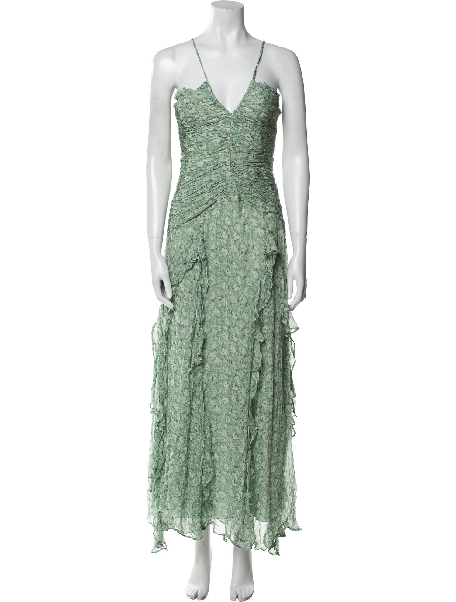 Shona Joy Printed Long Dress w/ Tags