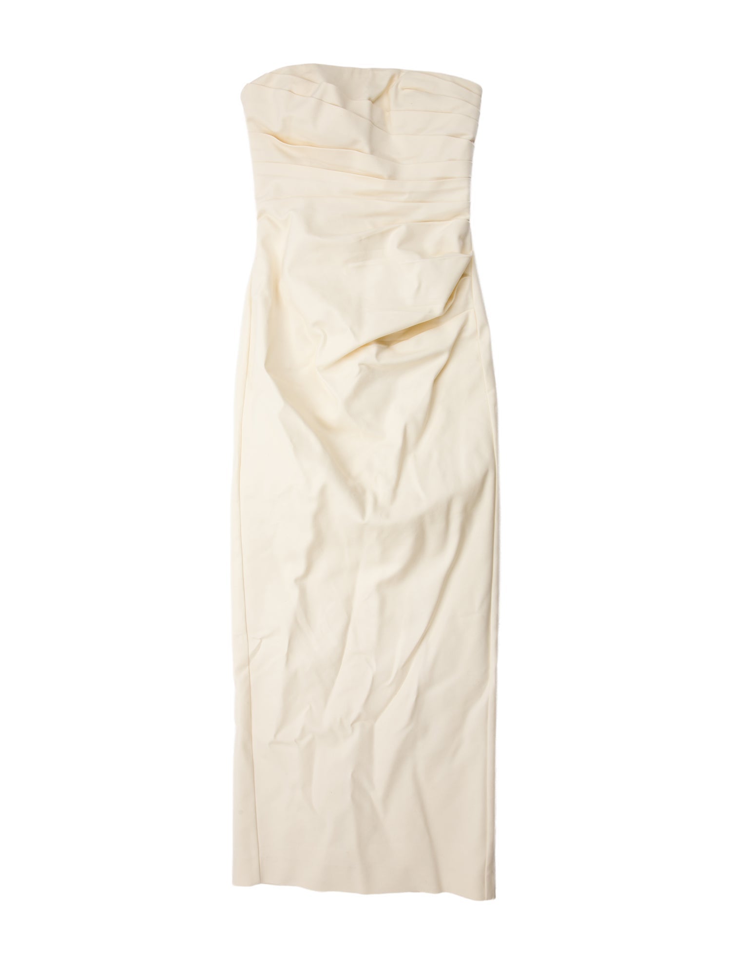 Shona Joy Strapless Midi Length Dress