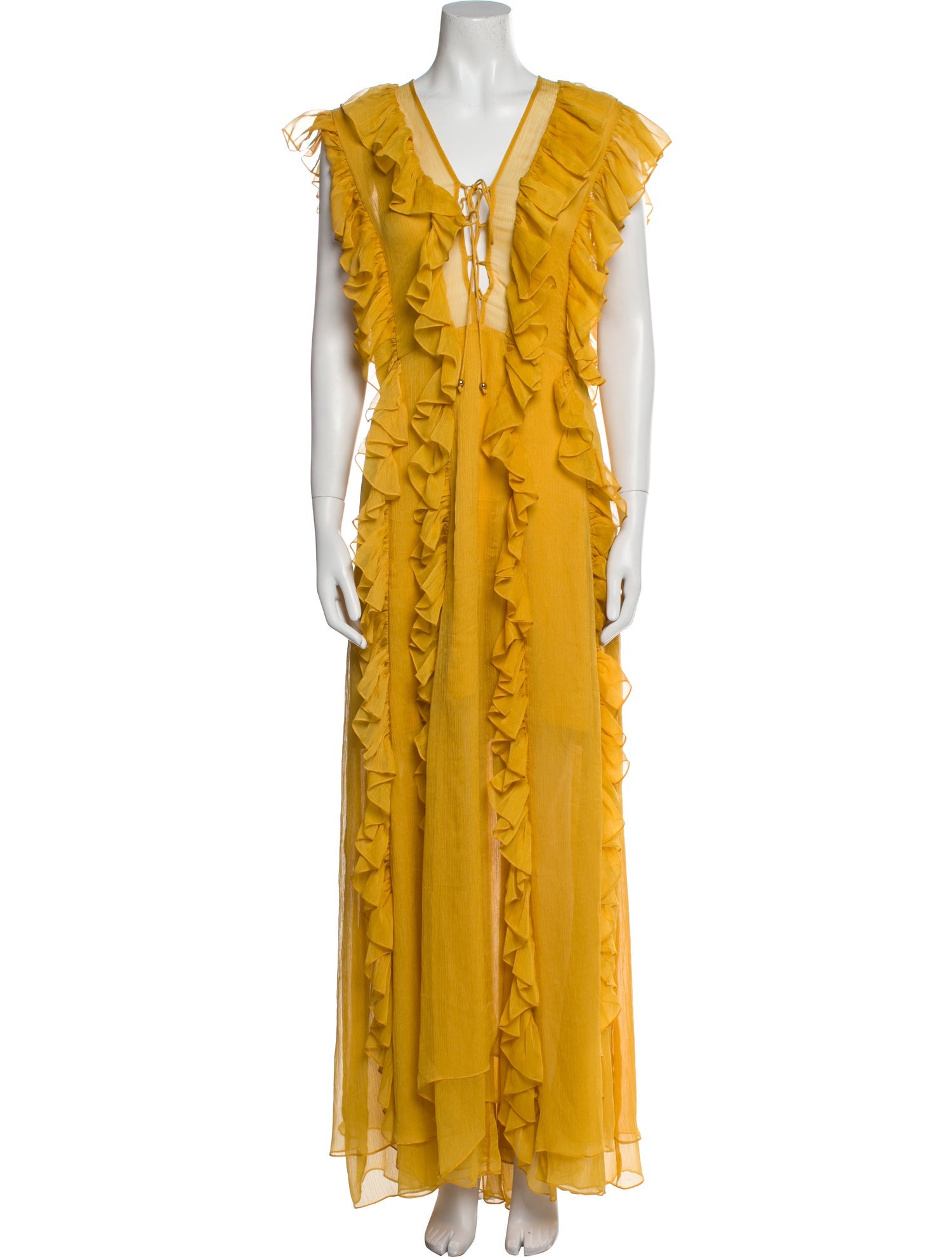 Shona Joy V-Neck Long Dress