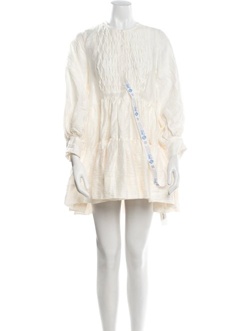 Shona Joy Linen Mini Dress