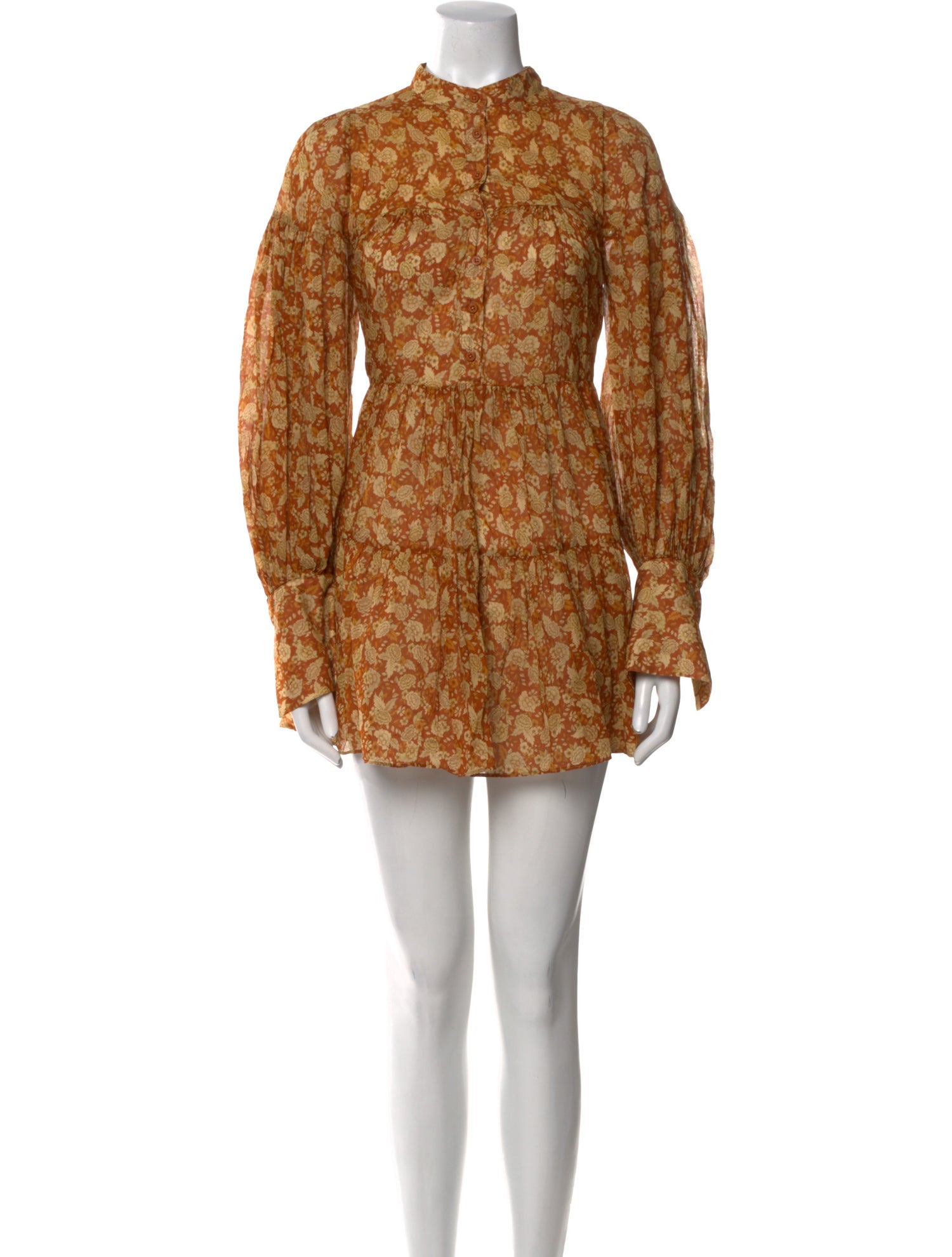 Shona Joy Floral Print Mini Dress