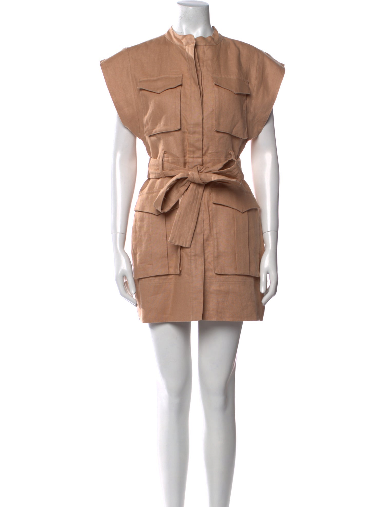 Shona Joy Linen Mini Dress w/ Tags