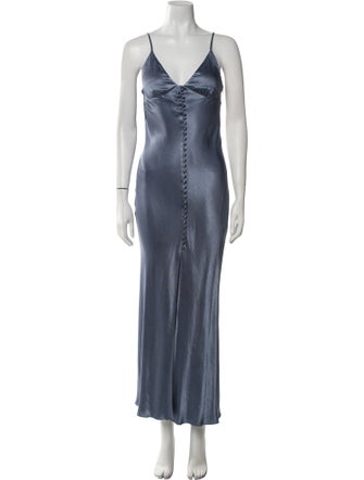 Shona Joy V-Neck Long Dress