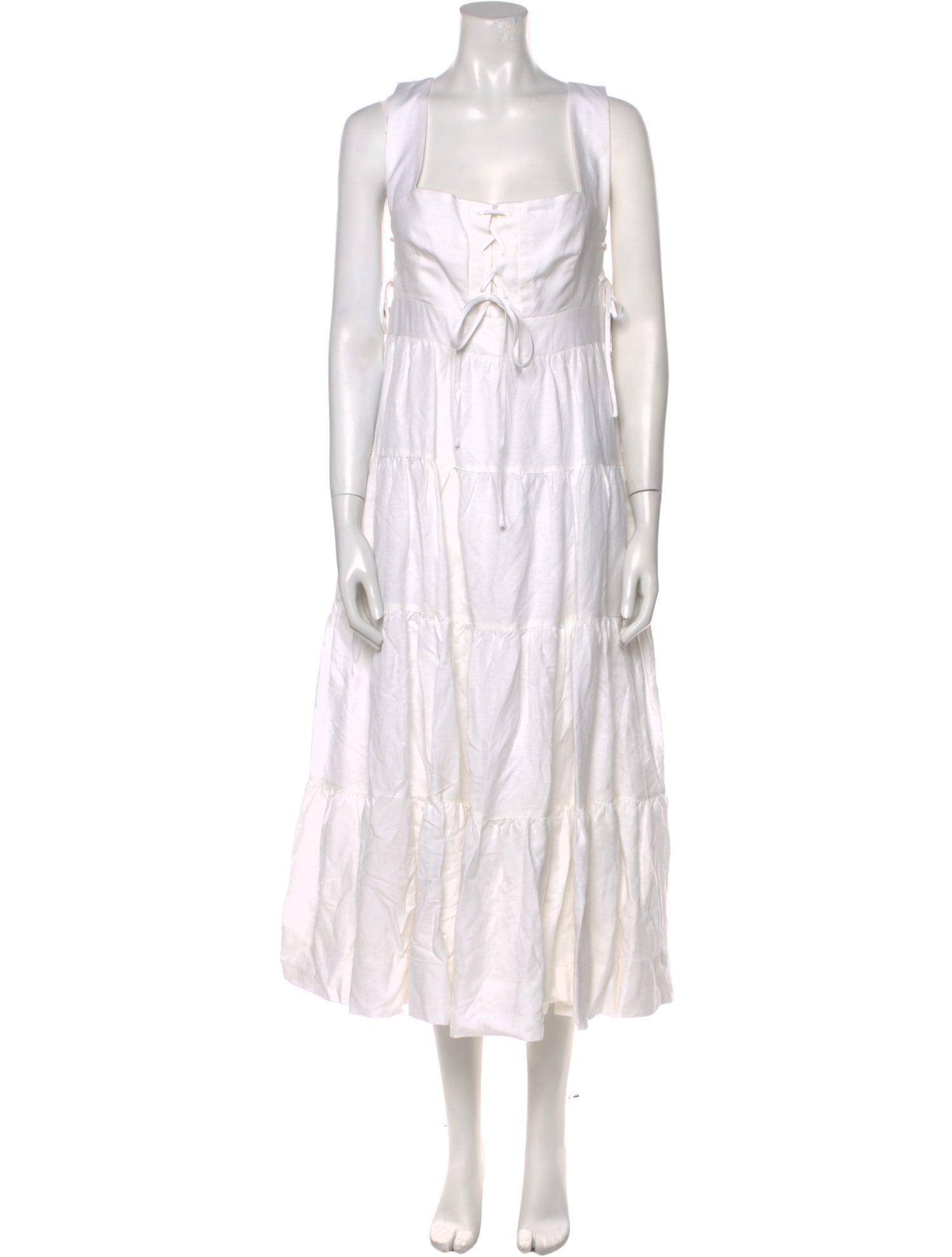 Shona Joy Square Neckline Long Dress