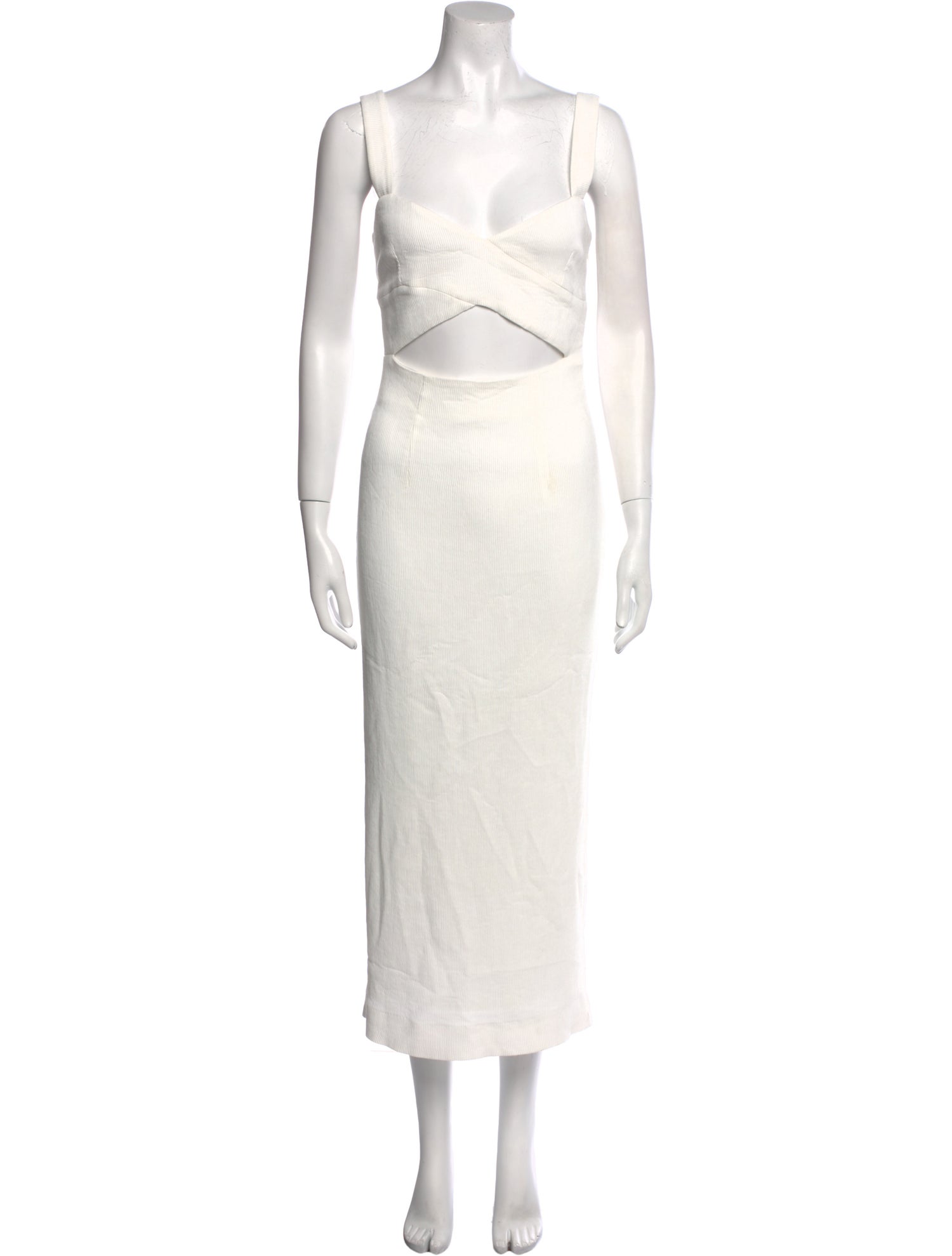 Shona Joy Square Neckline Long Dress w/ Tags