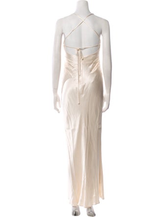 Shona Joy Cowl Neck Long Dress