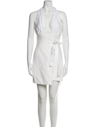 Shona Joy Linen Mini Dress