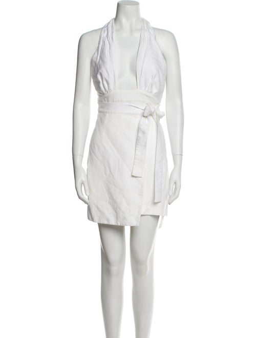 Shona Joy Linen Mini Dress