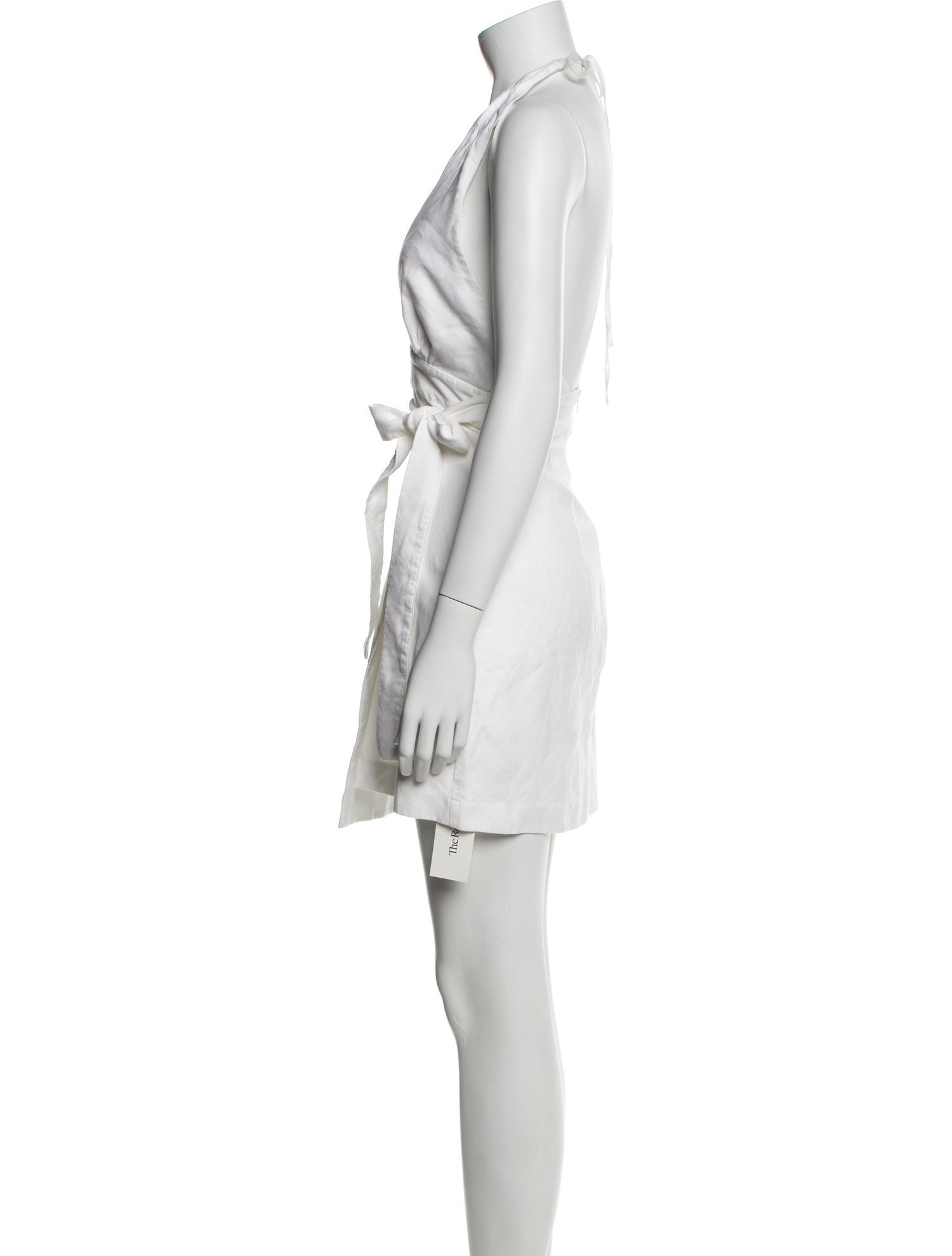 Shona Joy Linen Mini Dress