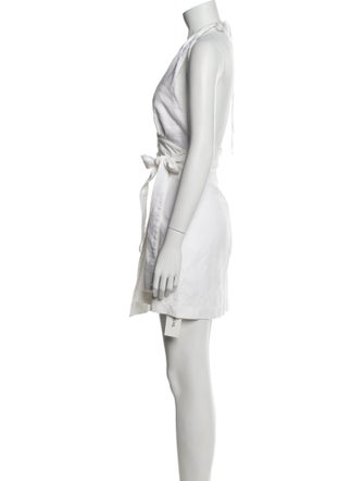 Shona Joy Linen Mini Dress