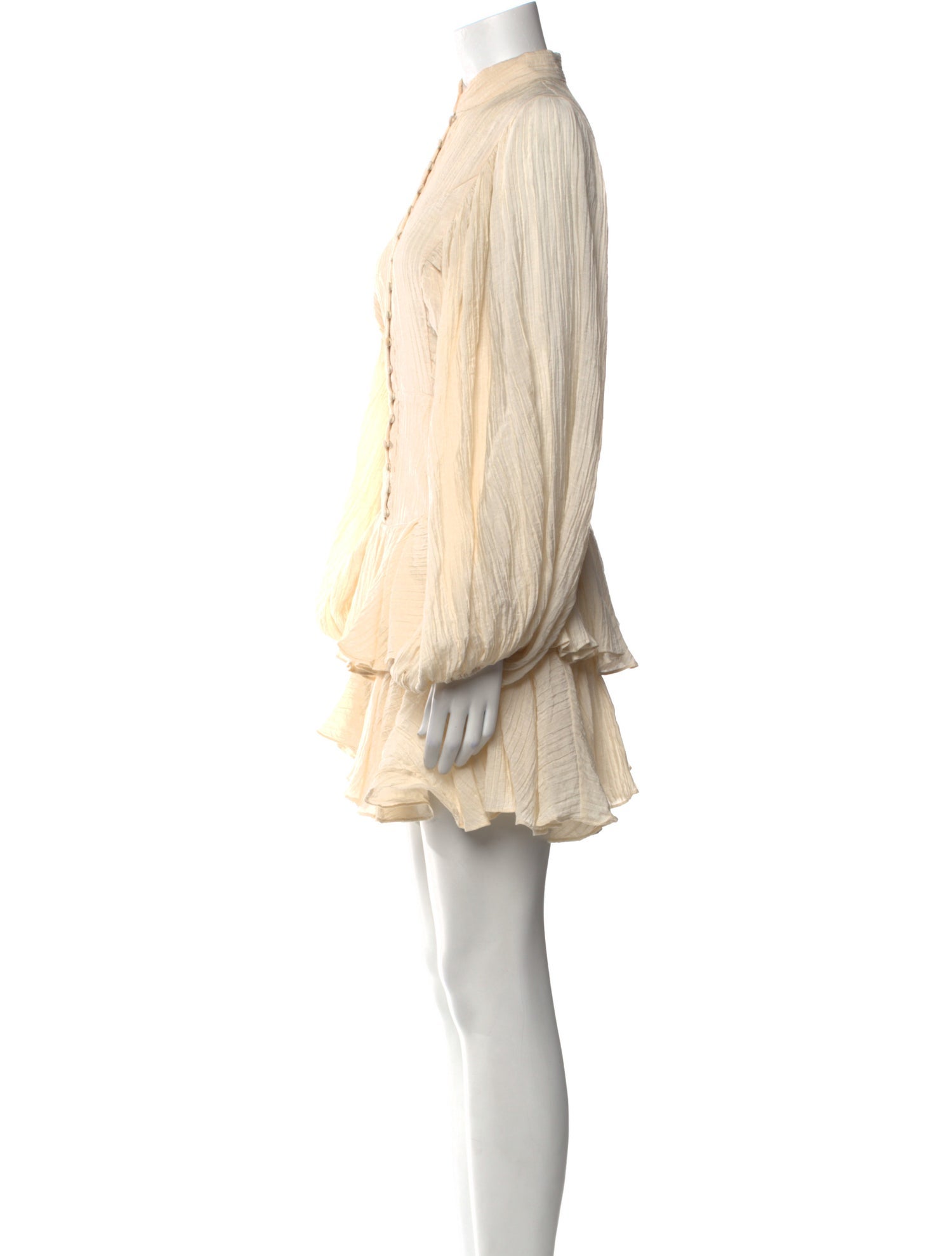 Shona Joy Mock Neck Mini Dress