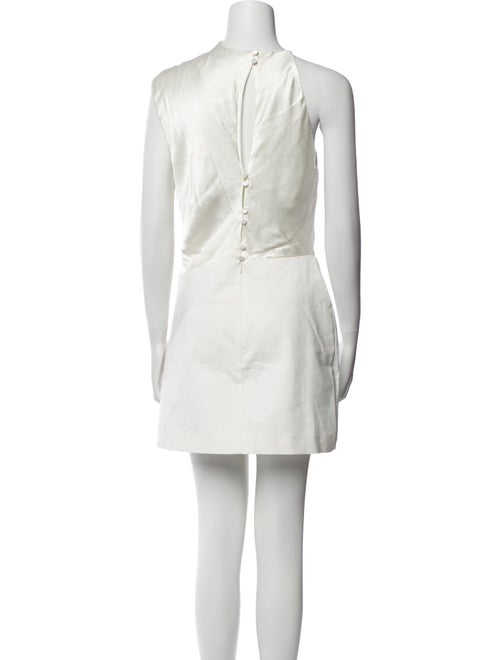 Shona Joy Mock Neck Mini Dress