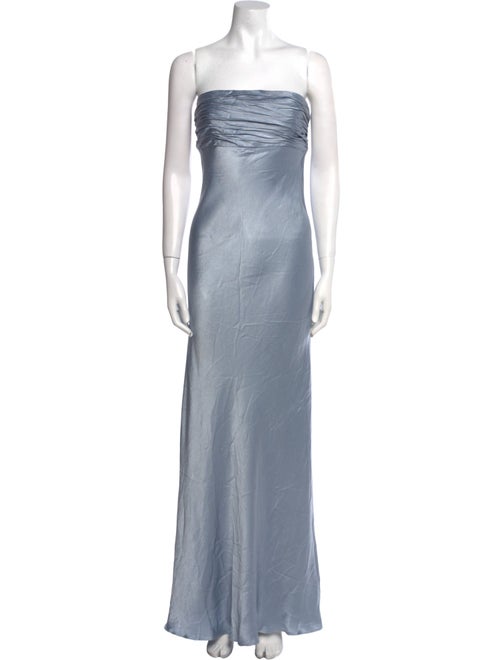 Shona Joy Strapless Long Dress