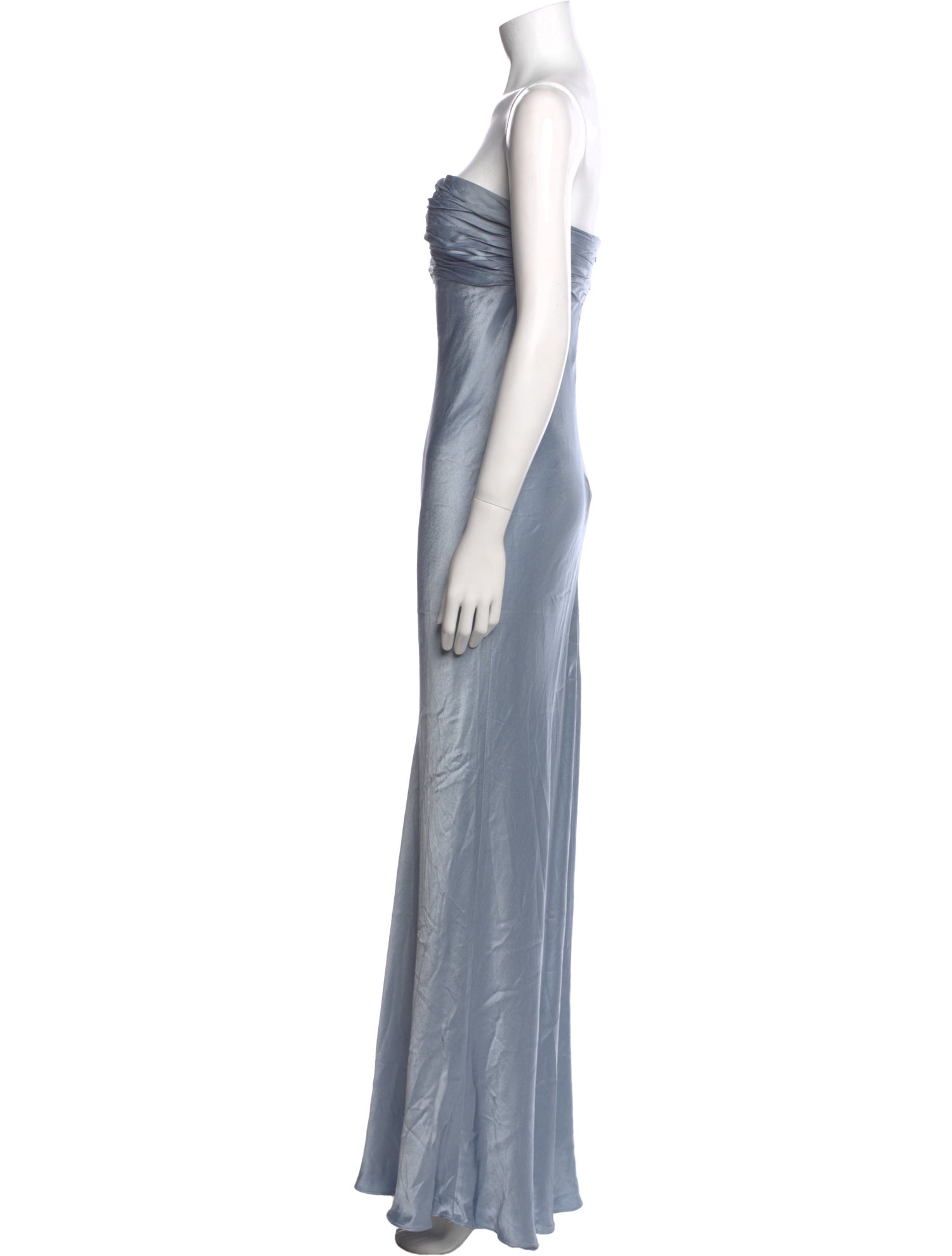 Shona Joy Strapless Long Dress