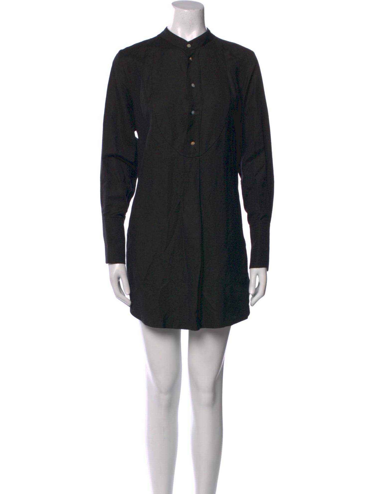 Shona Joy Mock Neck Mini Dress