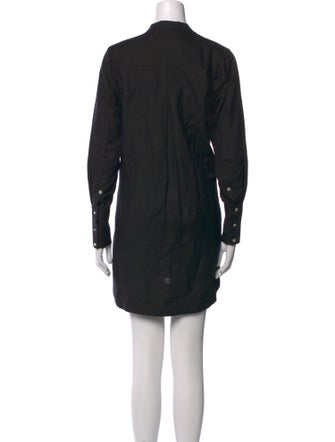 Shona Joy Mock Neck Mini Dress