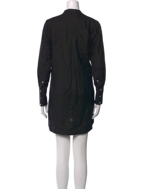 Shona Joy Mock Neck Mini Dress