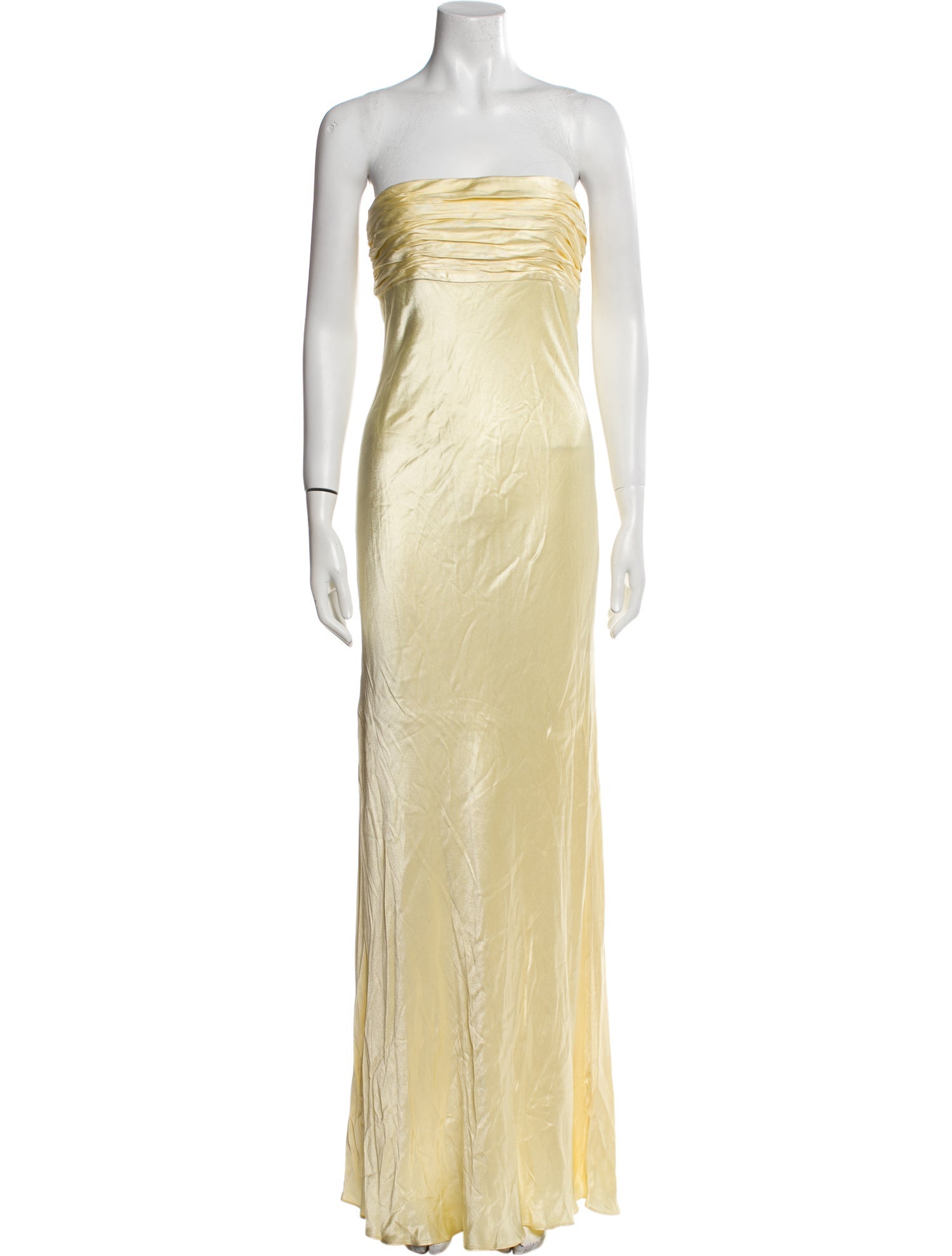 Shona Joy Strapless Long Dress w/ Tags