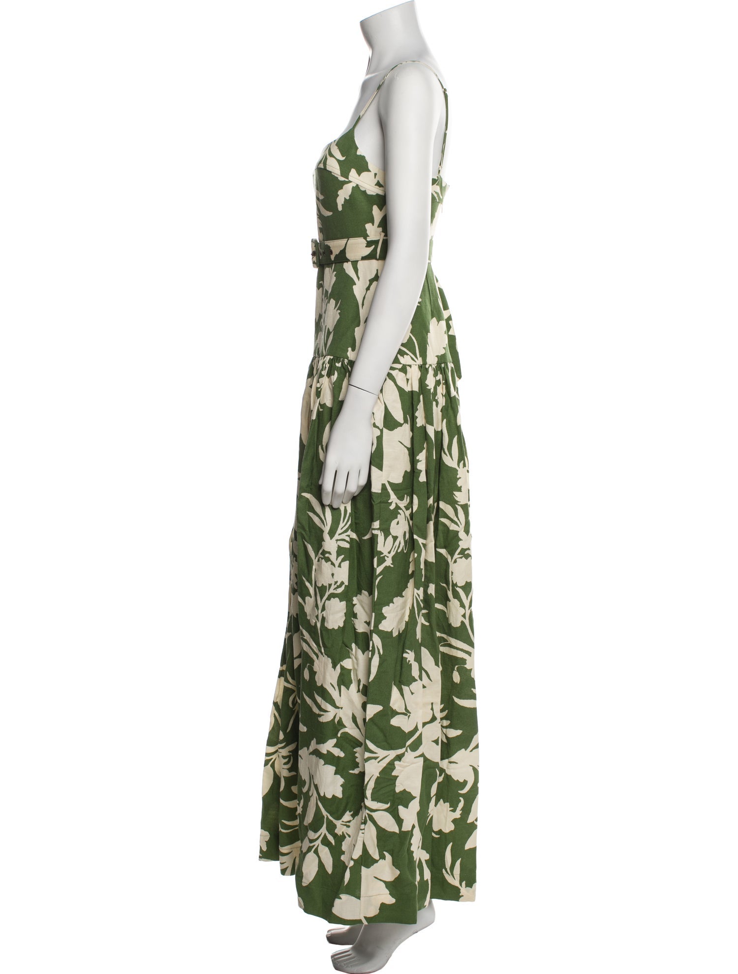 Shona Joy Floral Print Midi Length Dress w/ Tags