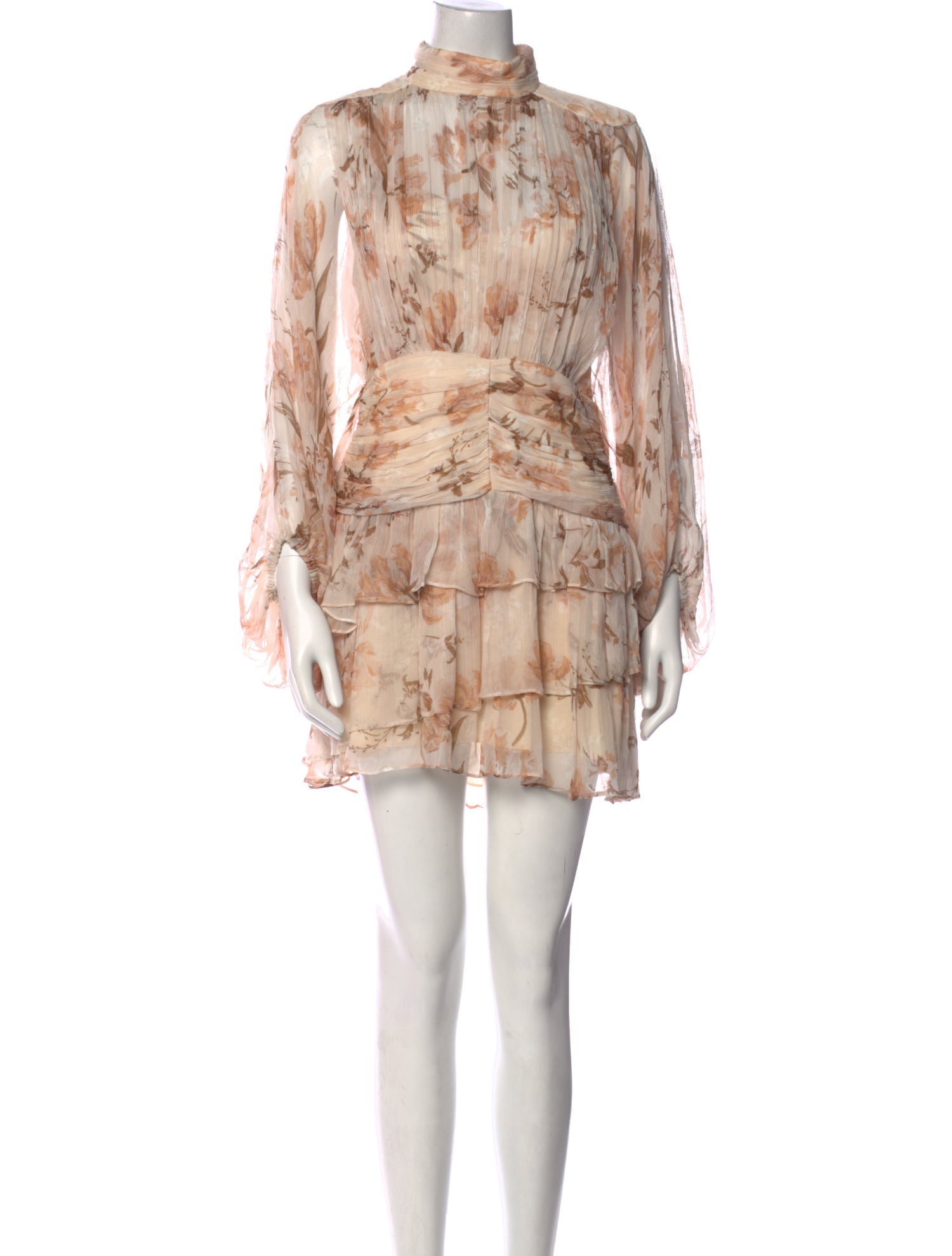 Shona Joy Floral Print Mini Dress