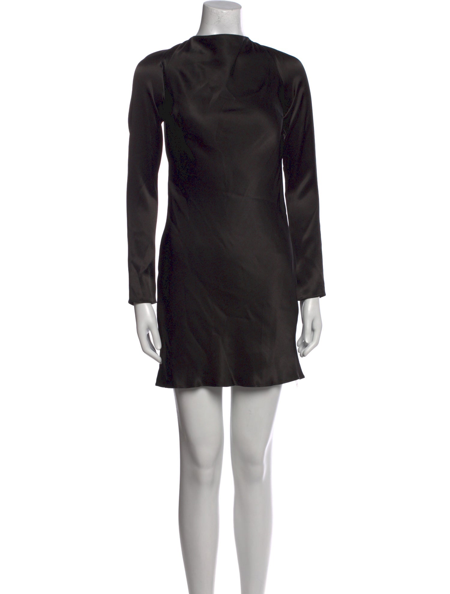 Shona Joy Bateau Neckline Mini Dress