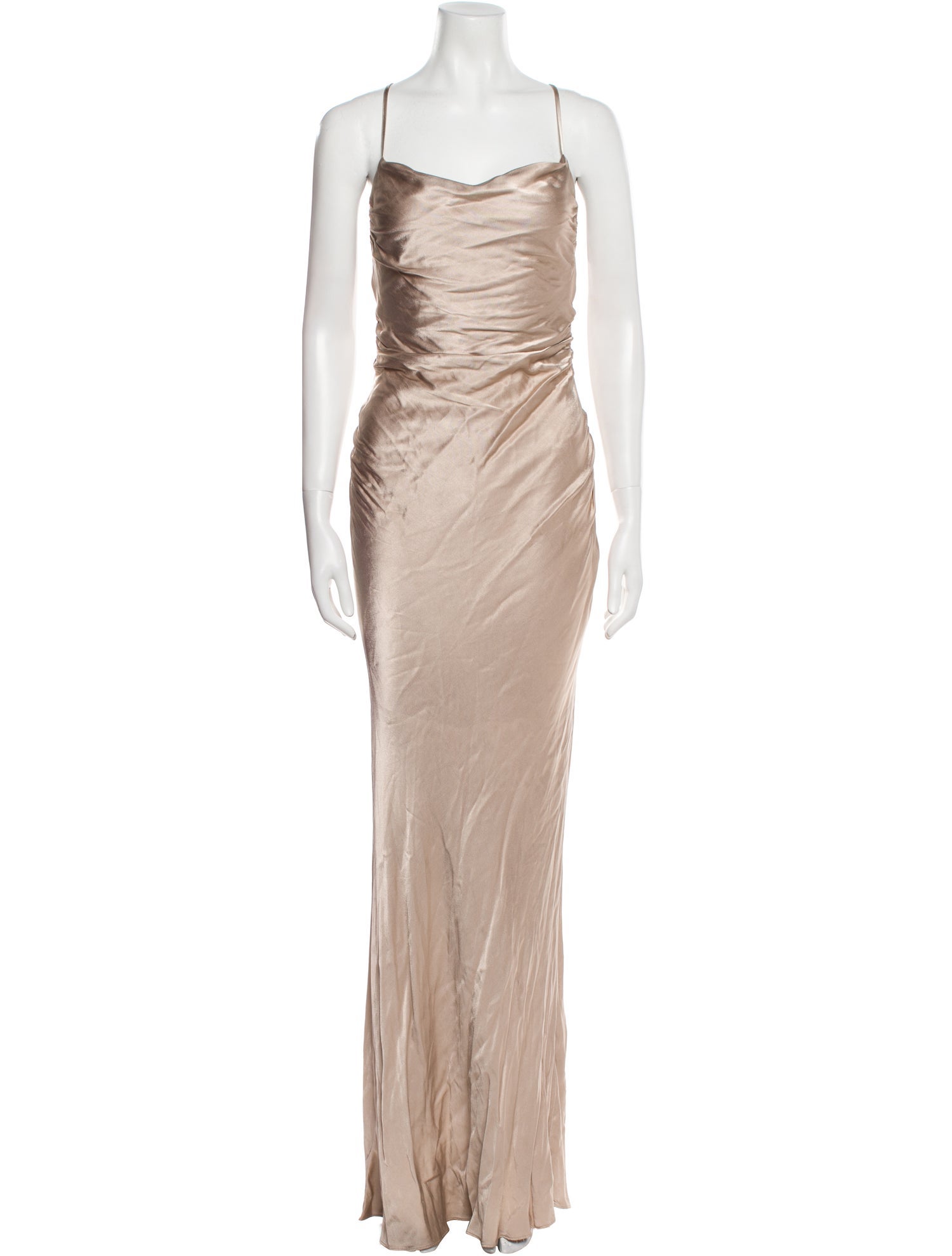 Shona Joy Square Neckline Long Dress