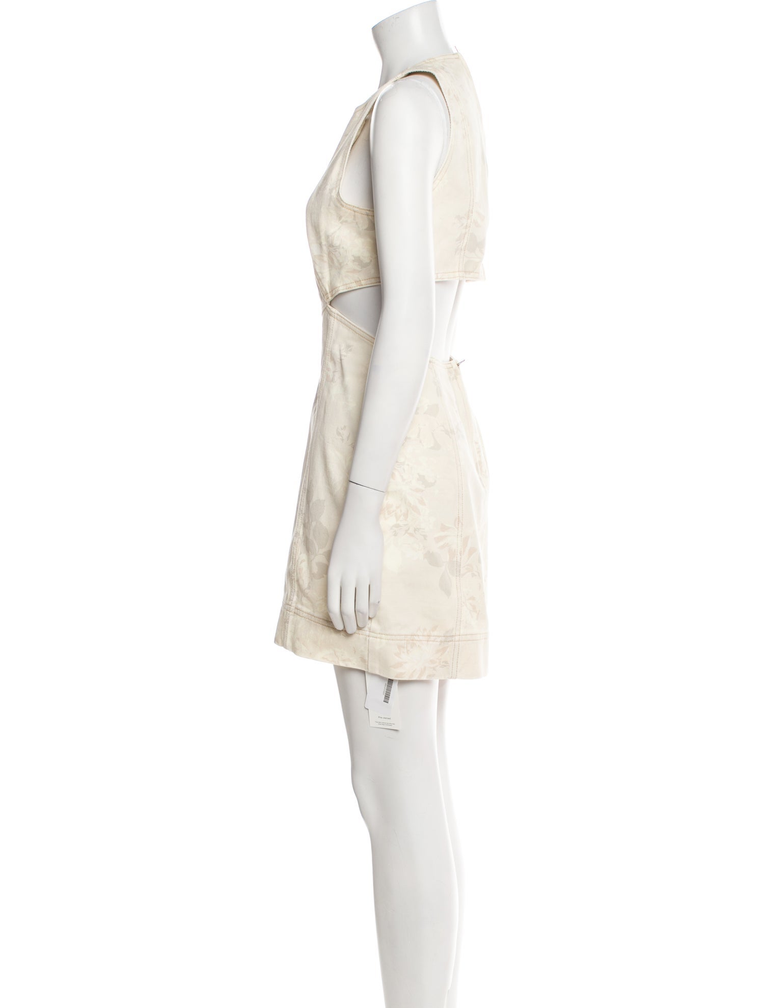 Shona Joy Crew Neck Mini Dress