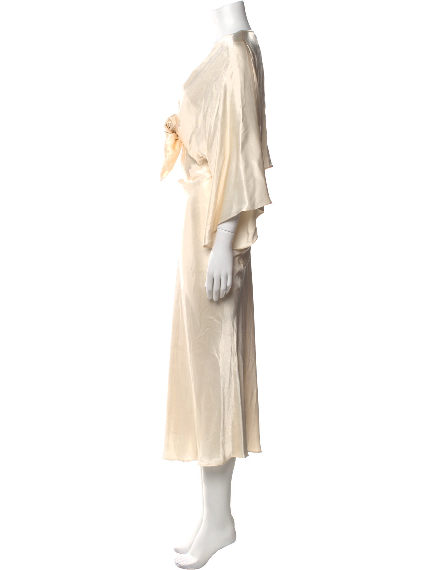 Shona Joy V-Neck Long Dress w/ Tags