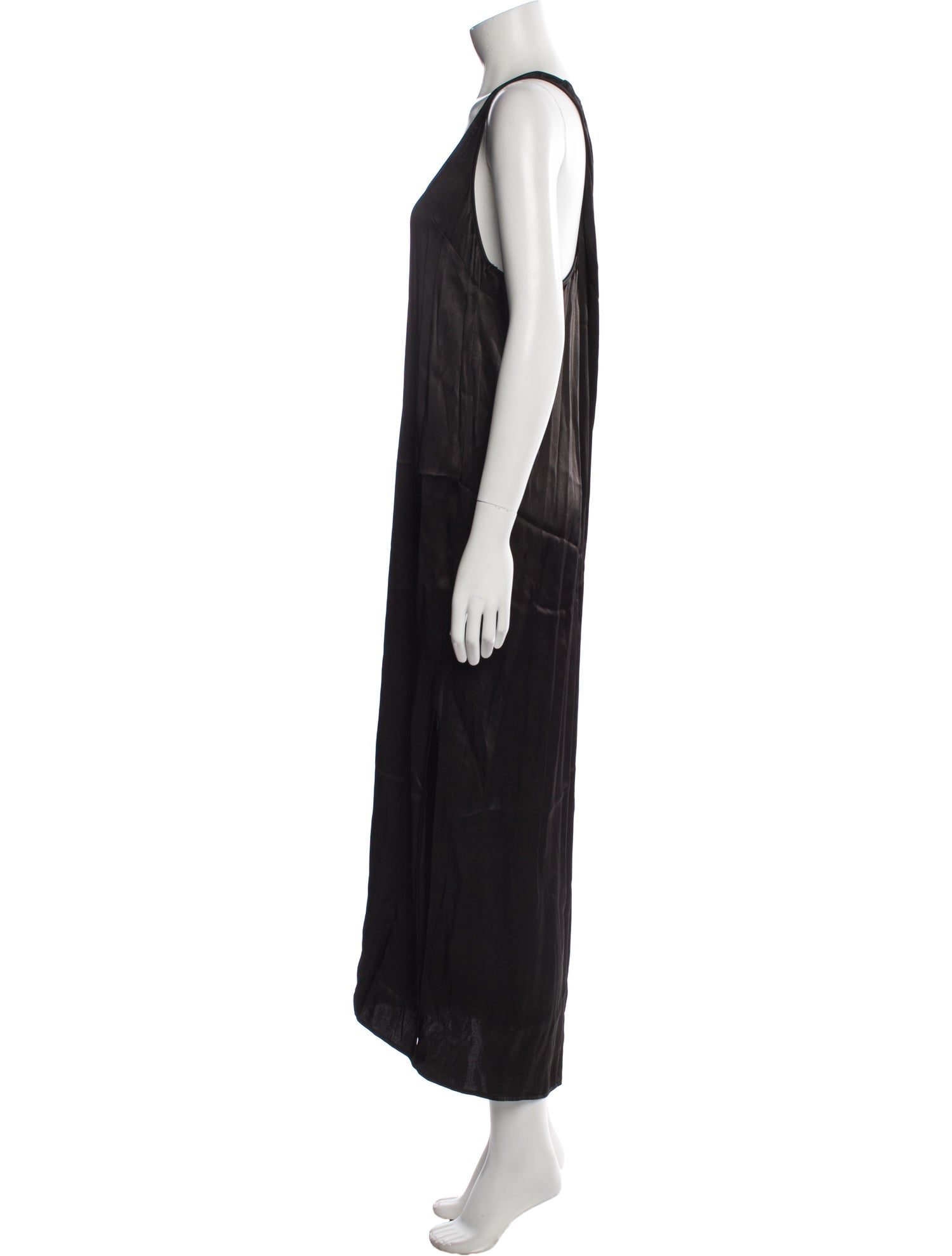 Shona Joy Scoop Neck Long Dress