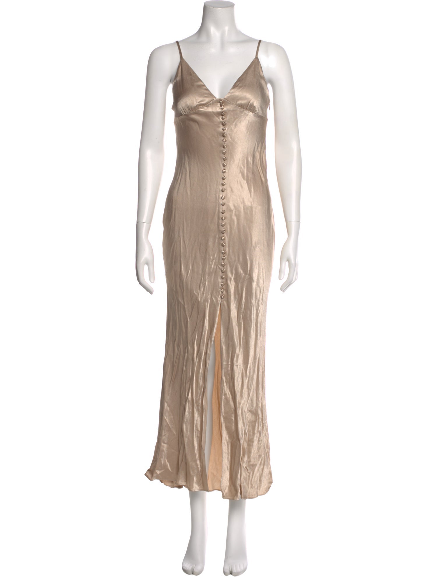 Shona Joy V-Neck Long Dress w/ Tags