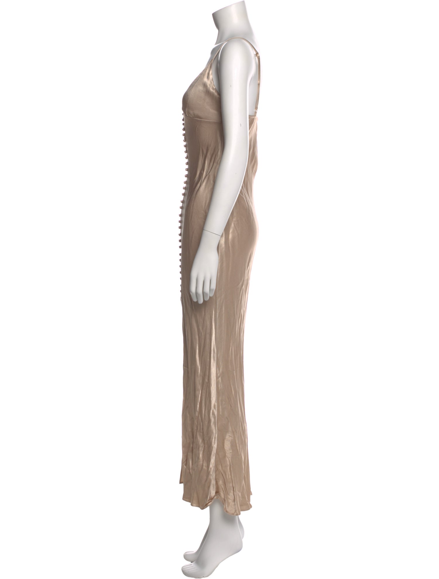 Shona Joy V-Neck Long Dress w/ Tags