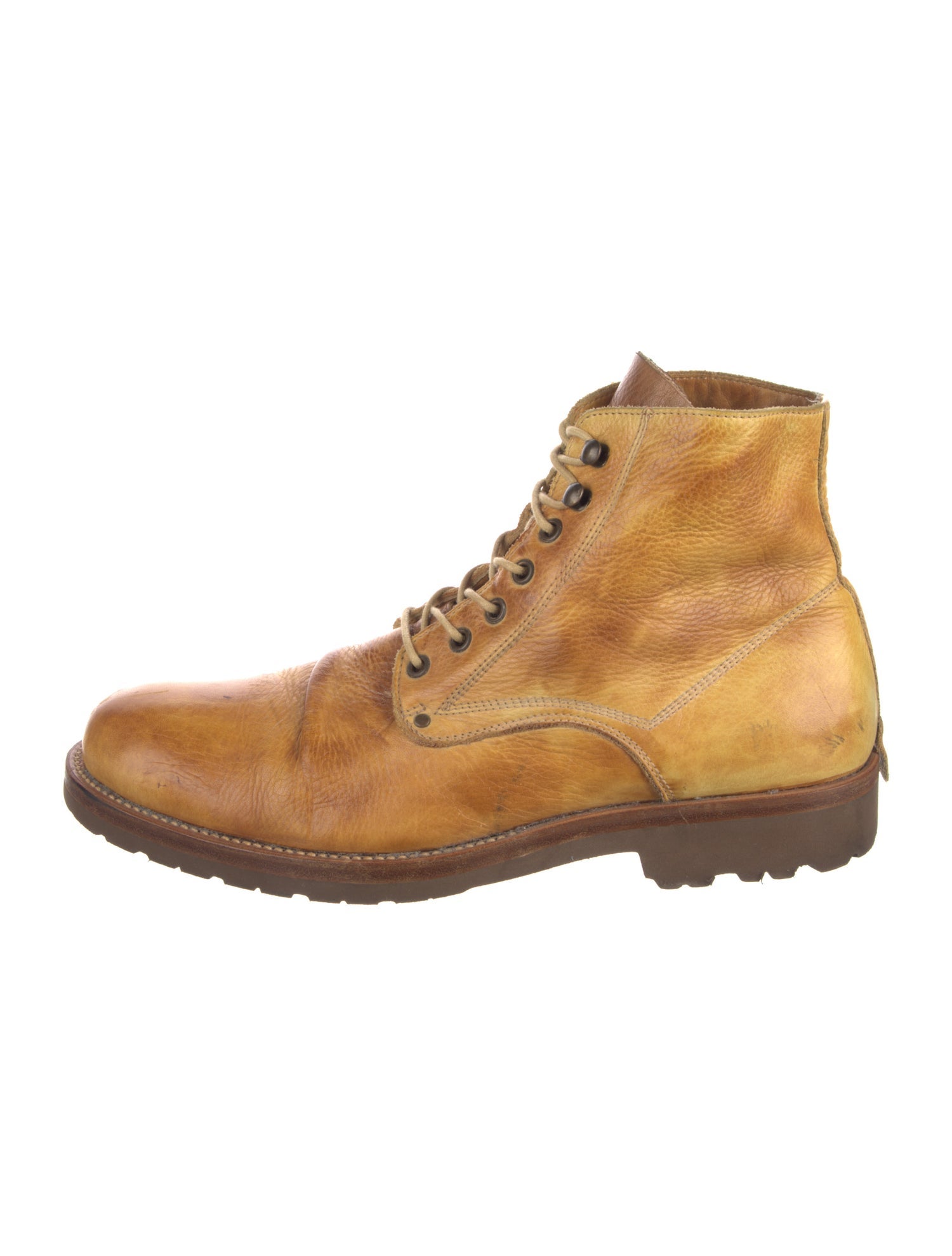 Shoro Leather Lace-Up Boots