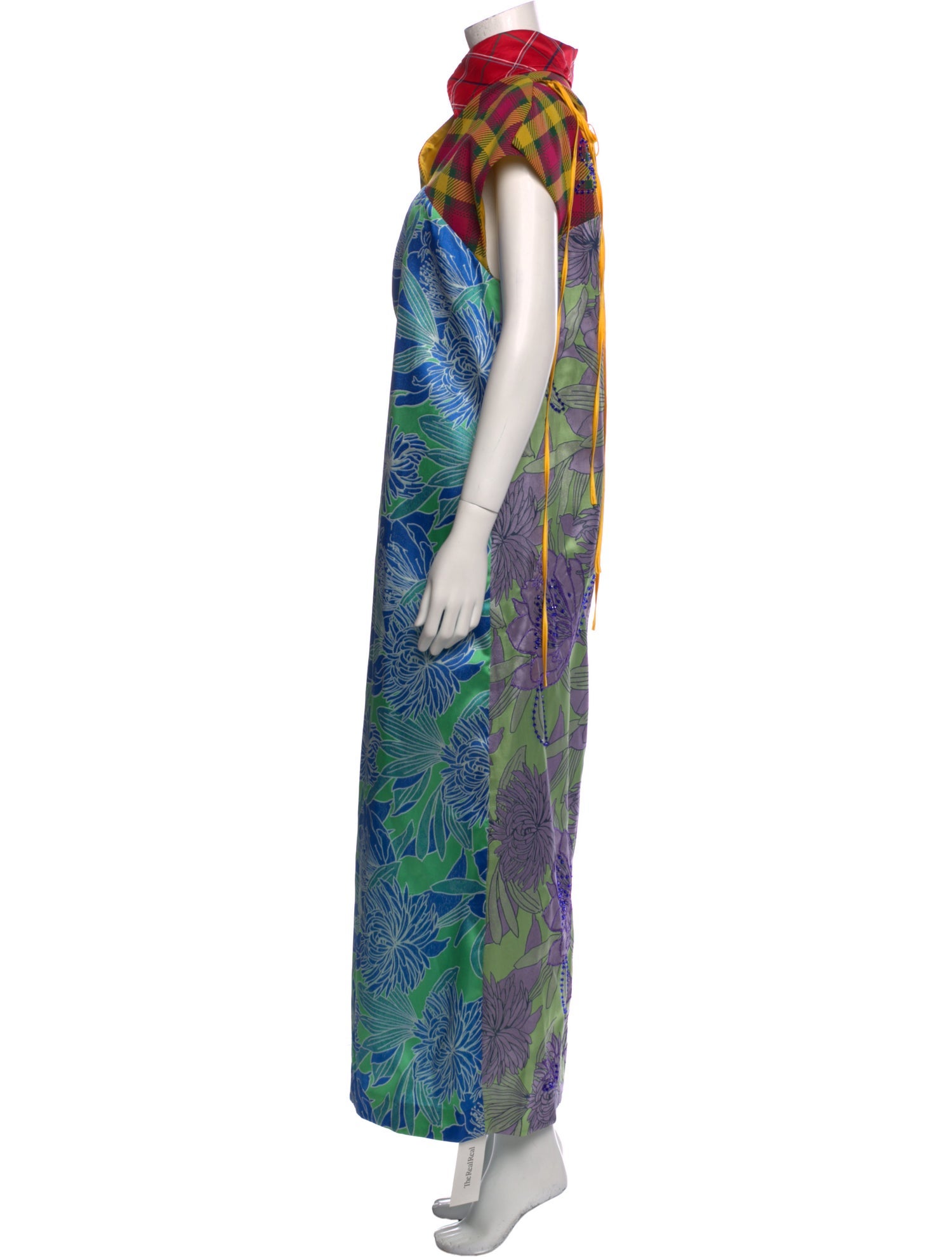 Shuting Qiu Printed Long Dress