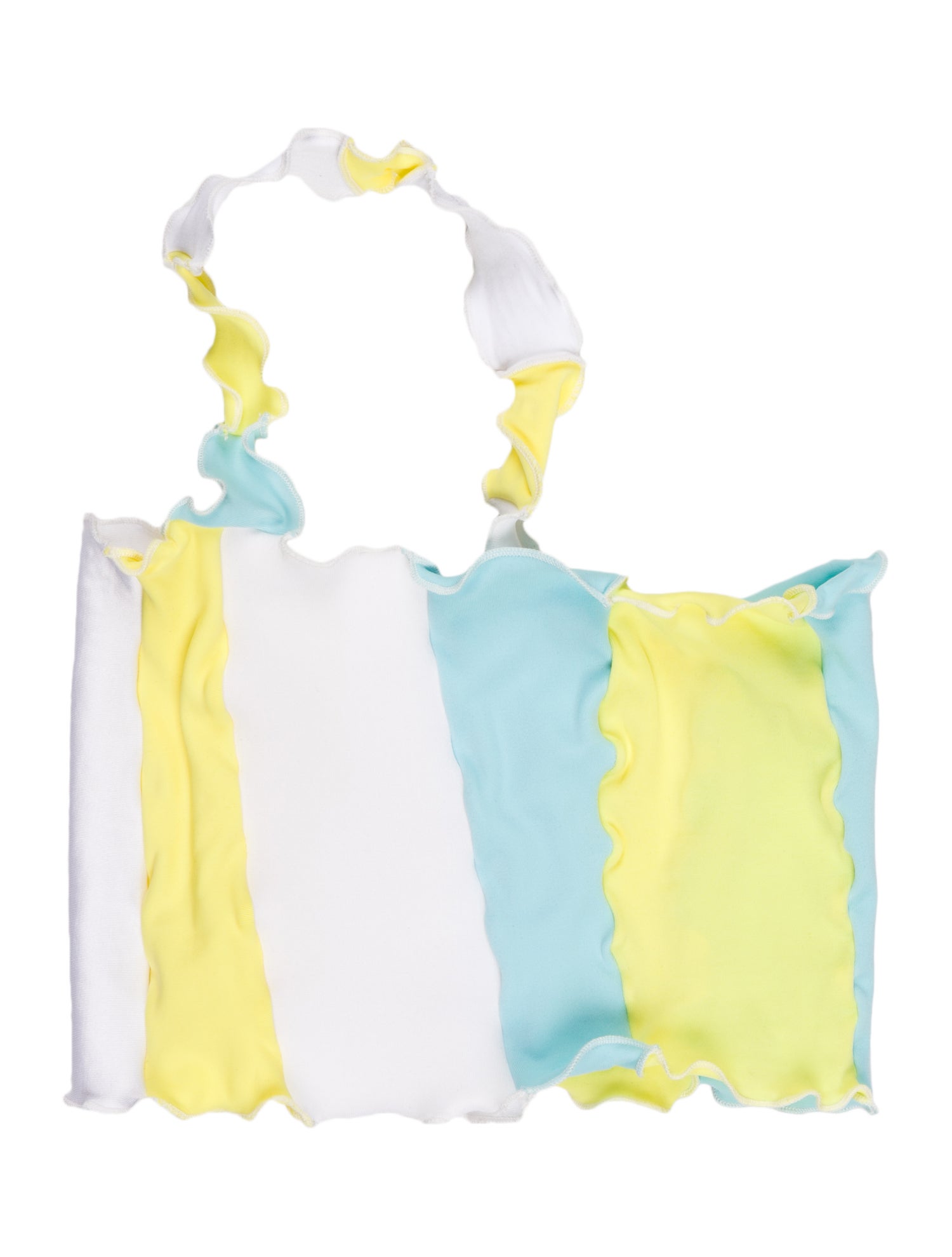 Sherris Colorblock One-Shoulder Top w/ Tags