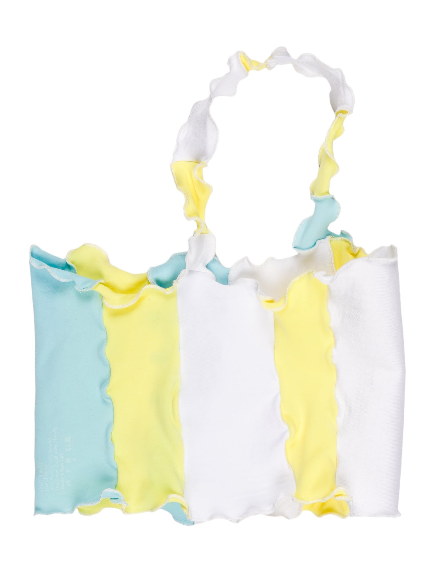 Sherris Colorblock One-Shoulder Top w/ Tags