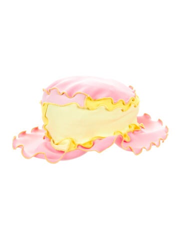 Sherris Hats Ruffle-Accented Bucket Hat