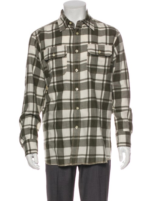 Shirt by Shirt Plaid Print Long Sleeve Dress Shirt